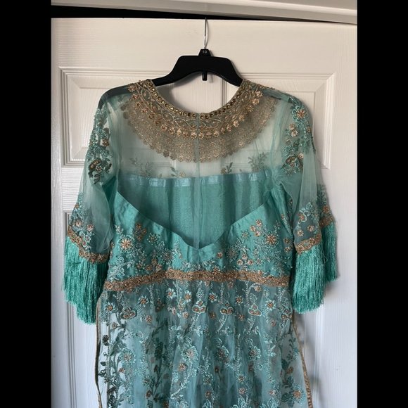 Lehenga Choli and Dupatta, size 10, Like New - Picture 11 of 16